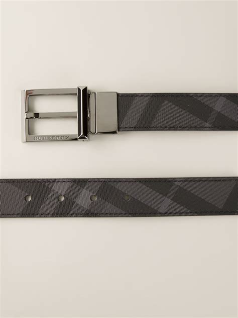 burberry men's gray 1983 check belt|burberry gray 35 1983 check belt .